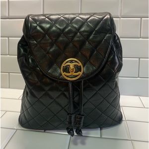 CHANEL Lambskin Backpack